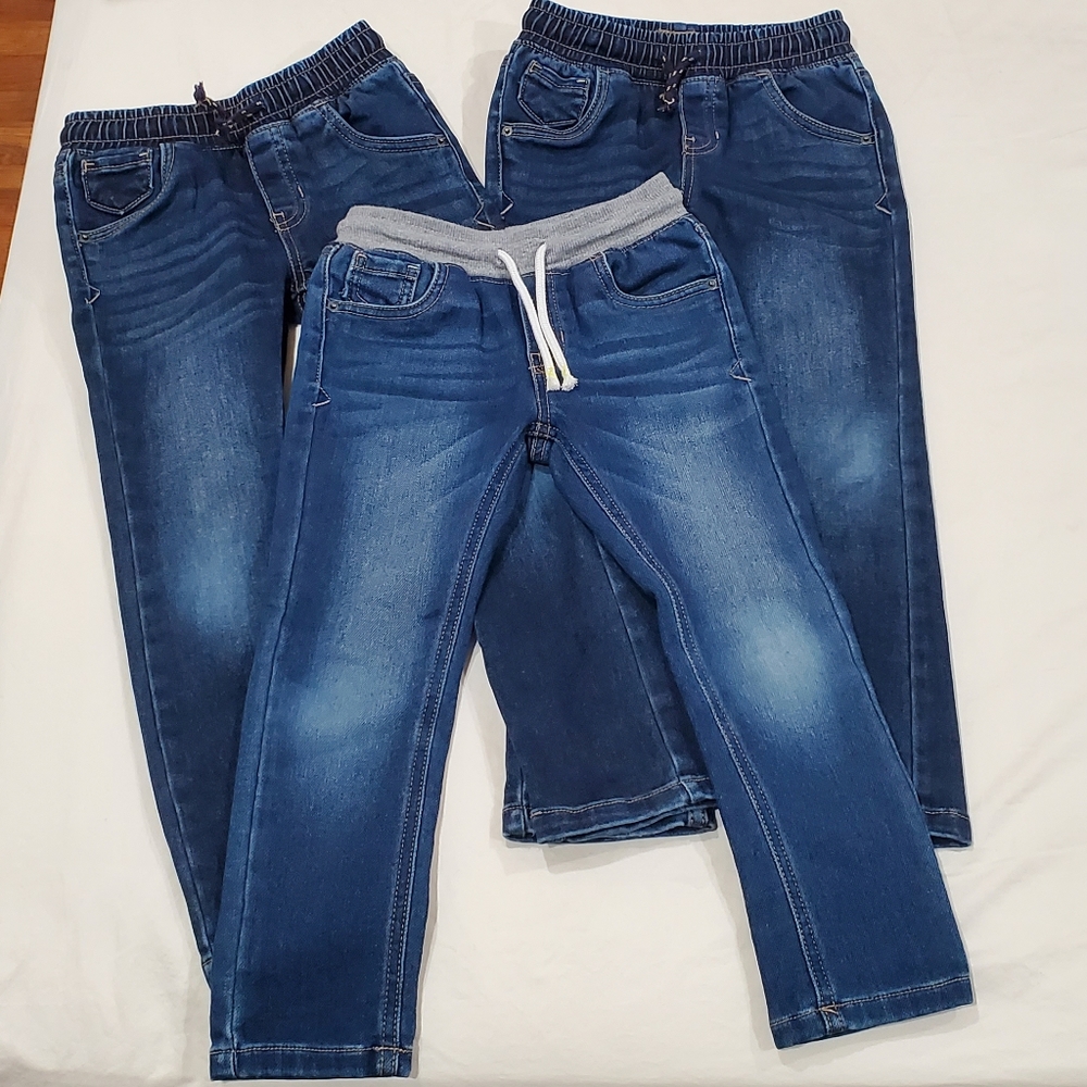 Toddler pull on jeans